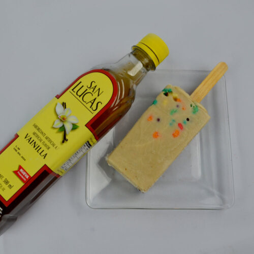 Paleta de Vainilla con cereal