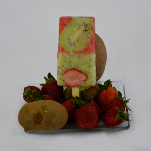 Paleta de Fresa-Kiwi