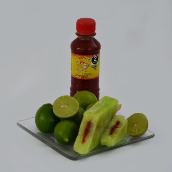 Paleta de Limón rellena de chamoy